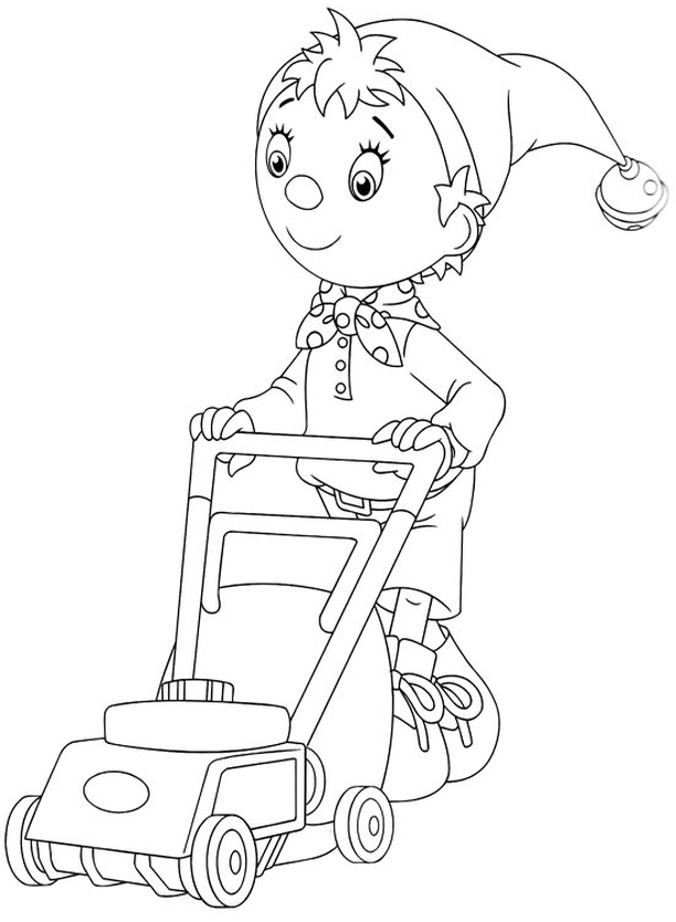 Kolorowanka Noddy nr 3